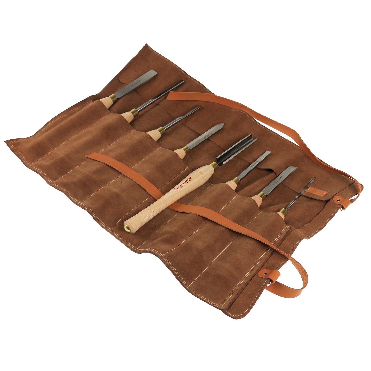 Woodturning Tool Roll | En Mina Leather